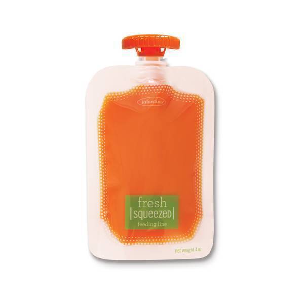 Infantino - 50 gourdes + 50 bouchons 110g Infantino - 50 gourdes + 50 bouchons 110g