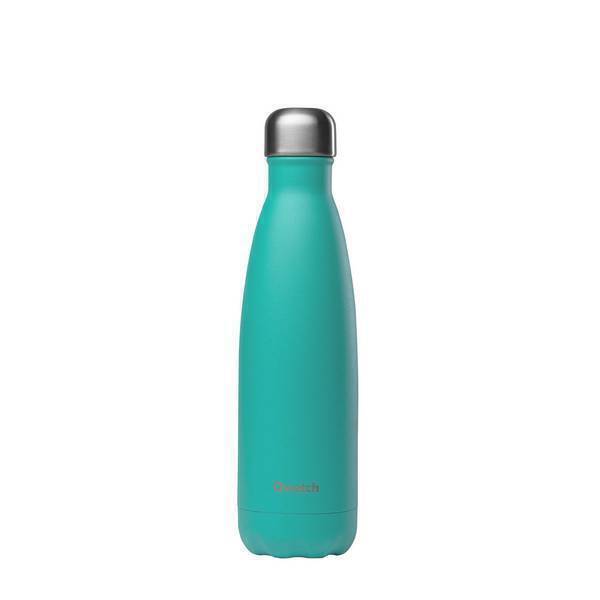 Qwetch - Bouteille isotherme inox Pop bleu 50cl
