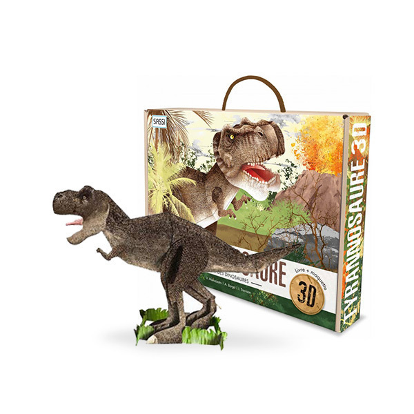SASSI Junior - L'ère des Dinosaures - Maquette Tyrannosaure 3D - Dès 6 ans