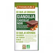 Ethiquable - Chocolat noir gianduja Nicaragua Bio 100g