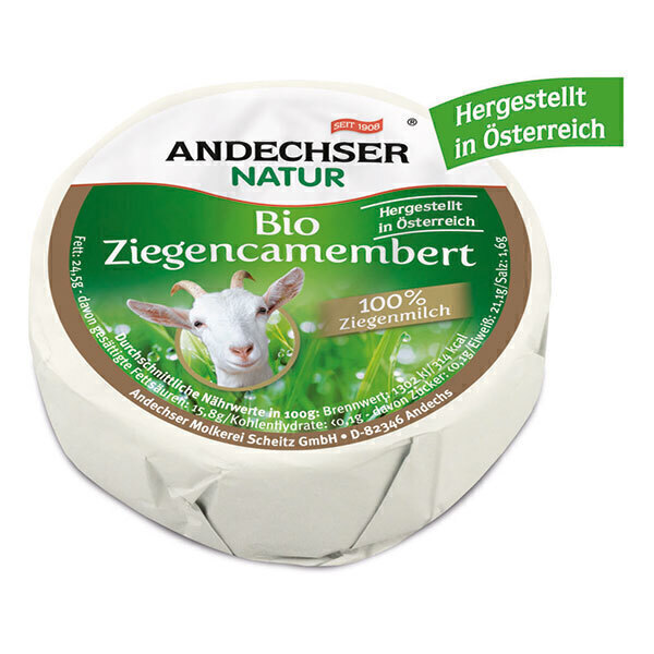 Andechser Natur - Camembert chèvre 100g