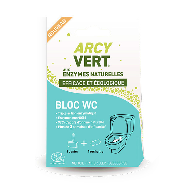 ArcyVert - Bloc WC avec panier 32g