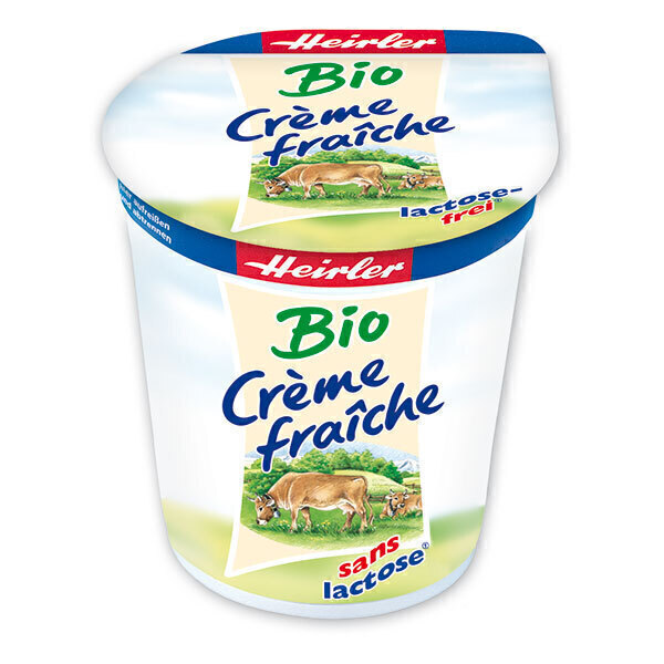 Heirler - Crème fraîche sans lactose 150g