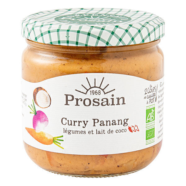 ProSain - Curry Panang aux légumes et lait de coco 360g