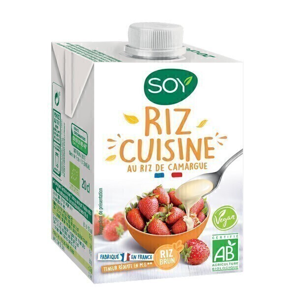 Soy - Crème de riz cuisine 3x20cl