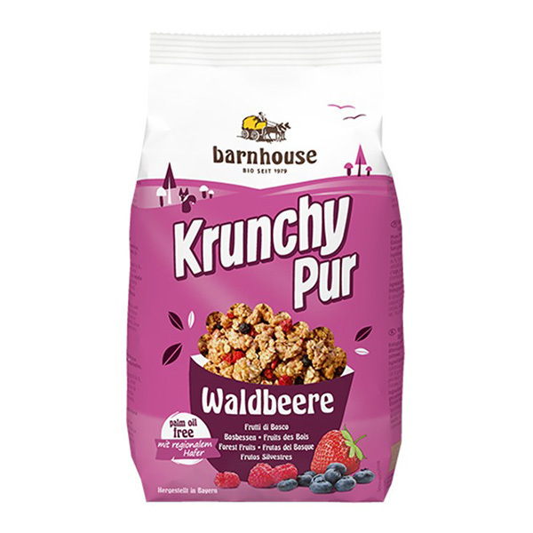 Krunchy Bio Bosvruchten 750g Barnhouse Kopen Op Greenweez Com