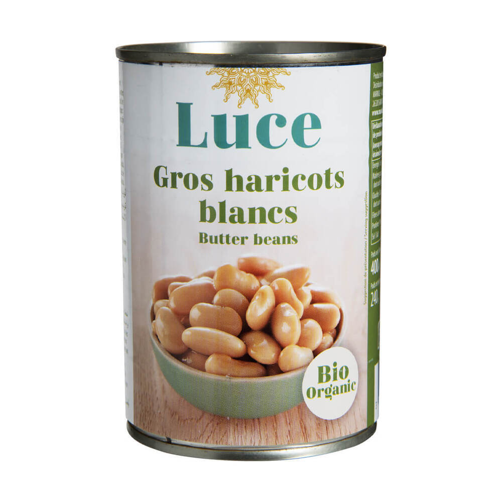 Luce - Gros haricots blancs 400g