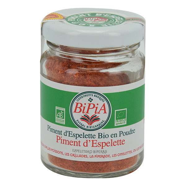 Bipia - Piment d'Espelette en poudre 40g