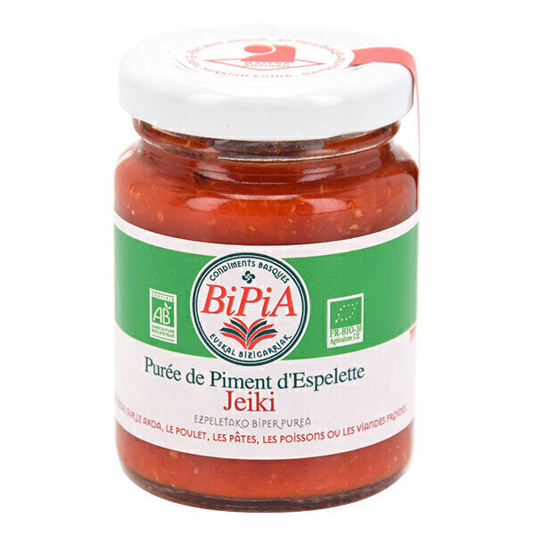 Bipia - Jeiki purée de piment d'Espelette 90g