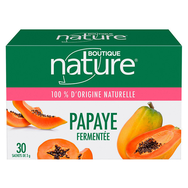 Boutique Nature - Papaye Fermentée 30 sachets de 3g
