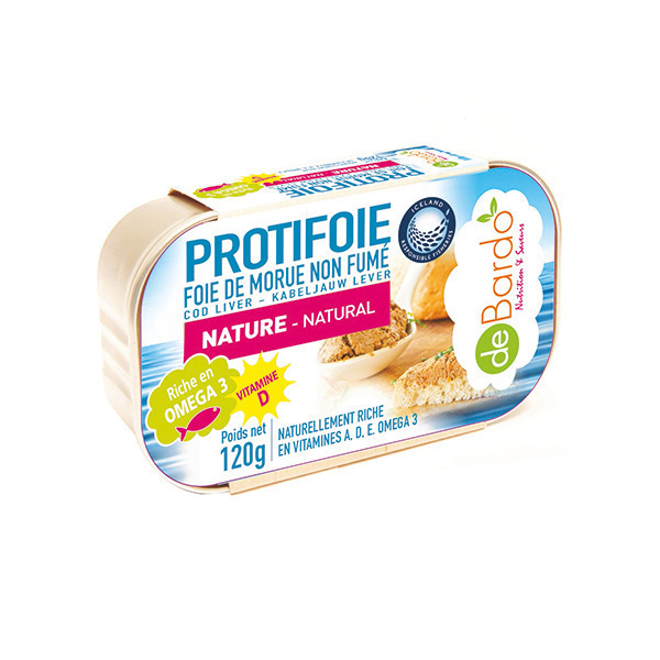 Protifoie - Foie de morue naturel non fumé 120g