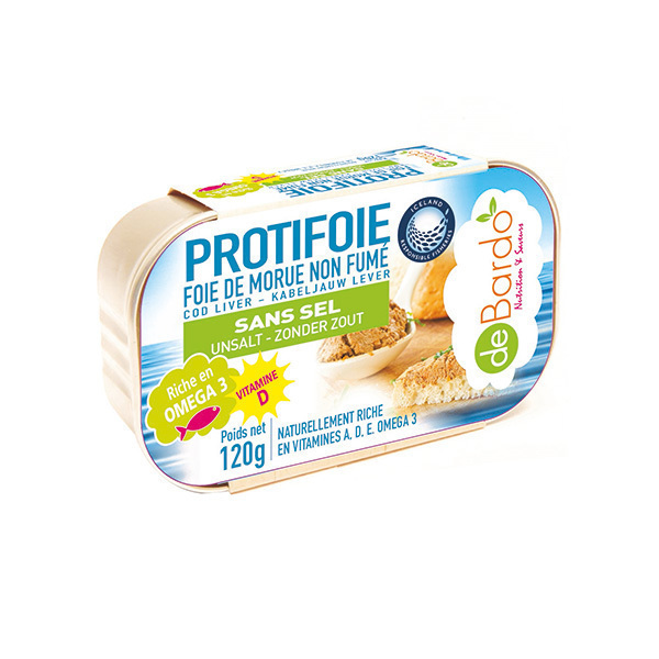 Protifoie - Foie de morue sans sel 120g