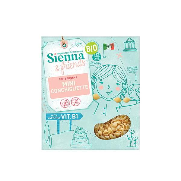 Sienna & Friends - Mini conchigliette 300g - Dès 12 mois