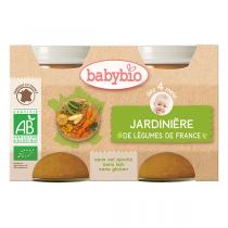 Babybio - Jardinière de légumes 2x130g - Dès 4 mois