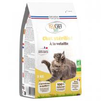 Felichef - Croquettes pour chat stérilisé Volaille 5kg