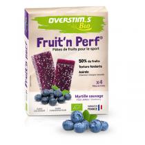 Overstims - Pâtes de fruits Sport Bio Myrtille x4