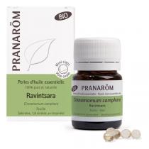 Pranarôm - Huile essentielle de Ravintsara Feuille 60 perles