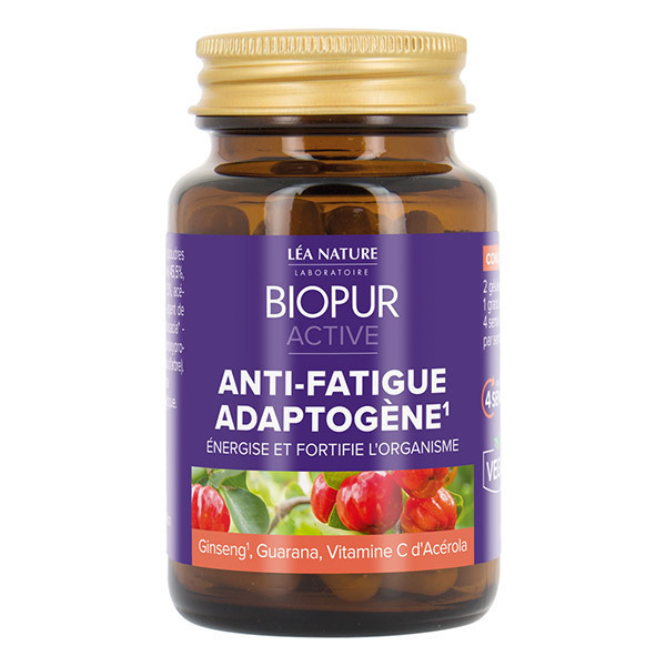 Biopur - Active Anti-fatigue adaptogène 26g Biopur - Active Anti-fatigue adaptogène 26g
