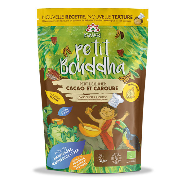 Iswari - Petit Bouddha Caroube bio 400g Iswari - Petit Bouddha Caroube bio 400g