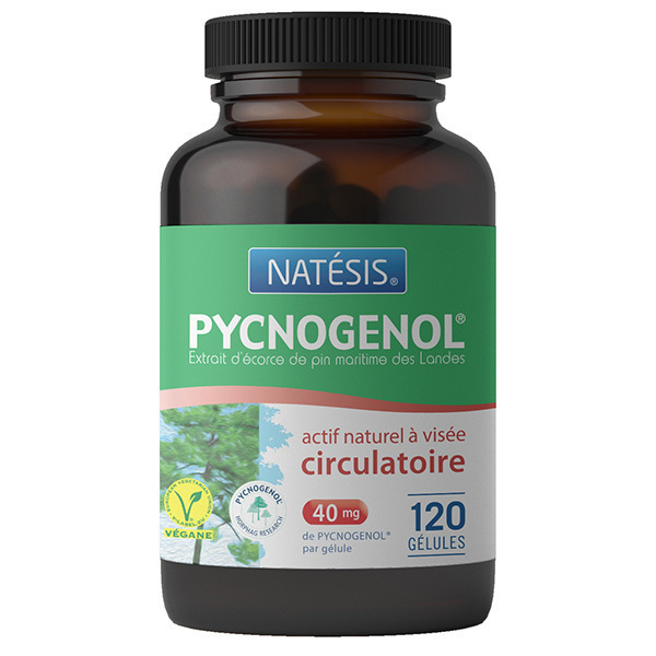 Natésis - Pycnogenol extrait d'écorce de pin 120 gélules