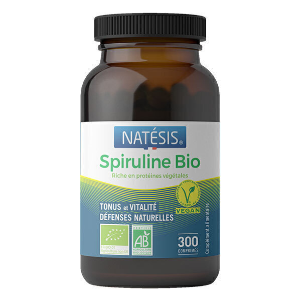 Natésis - Spiruline Bio x 300comprimés de 500mg