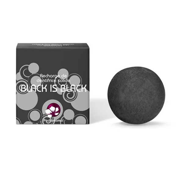 Pachamamaï - Recharge dentifrice solide Black is Black 18g