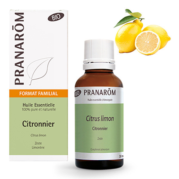Pranarôm - Huile essentielle de Citronnier Zeste 30ml