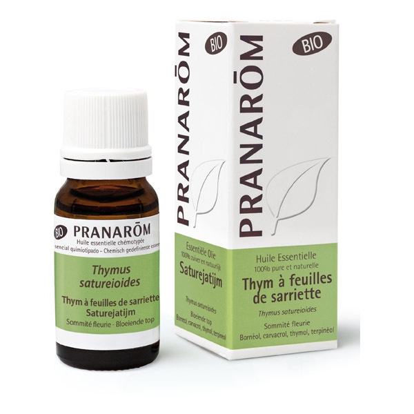 Pranarôm - Huile essentielle de Thym à feuilles de sarriette Sommité fleu
