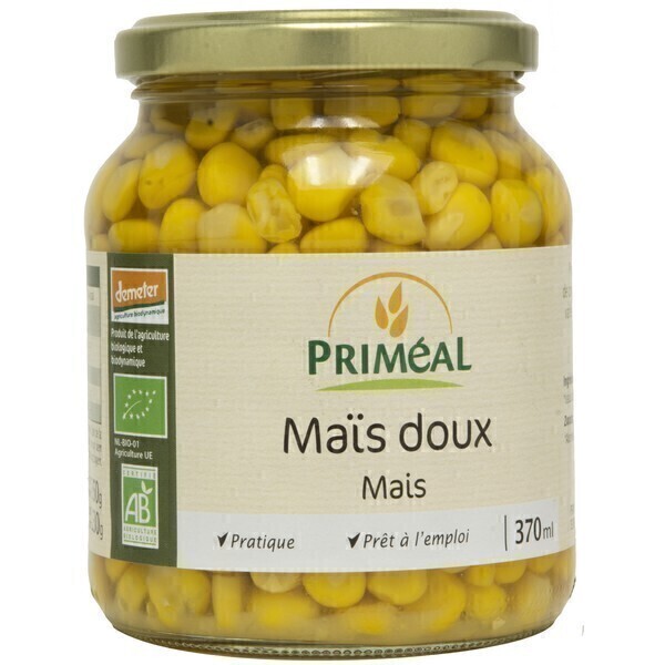 Priméal - Maïs doux Demeter 370ml