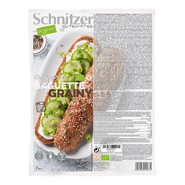 Schnitzer - Baguettes Grainy x2 320g