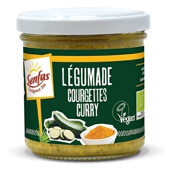 Senfas - Légumade courgettes curry 135g