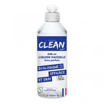 CLEAN - Liquide vaisselle Sans parfum 50cl