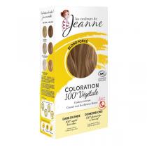 Les couleurs de Jeanne - Coloration 100% végétale - Blond foncé 2x50g