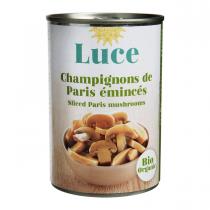 Luce - Champignons de Paris émincés 400g
