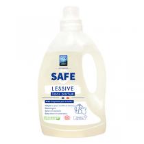Safe - Lessive Sans parfum 100% naturelle 3L