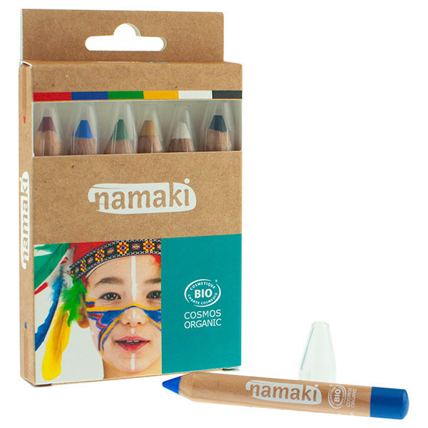 Namaki - Kit 6 crayons de maquillage - des 3 ans
