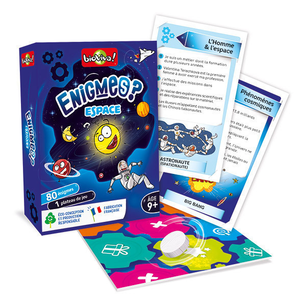 Bioviva - Enigmes - Espace dès 9 ans Bioviva - Enigmes - Espace dès 9 ans