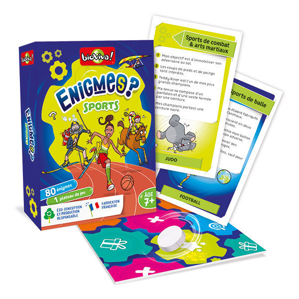 Bioviva - Enigmes - Sports dès 7 ans Bioviva - Enigmes - Sports dès 7 ans