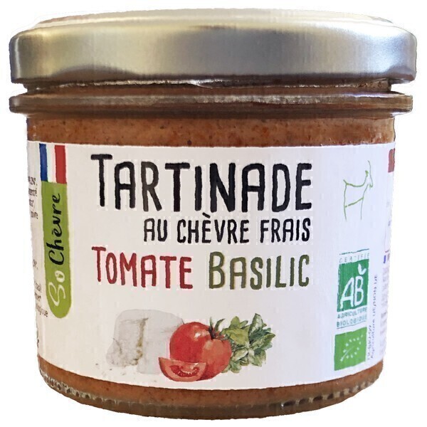 So Chèvre - Tartinade au chèvre frais, tomate, basilic 90g