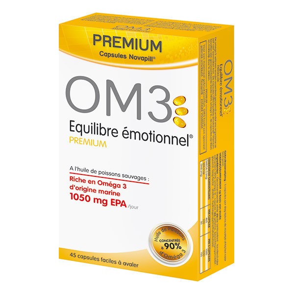 OM3 - Equilibre Emotionnel formule premium 45 gélules