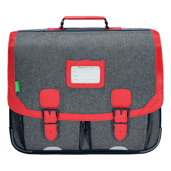 Tann's - Cartable 41 Les Chinés Max Gris Tann's - Cartable 41 Les Chinés Max Gris