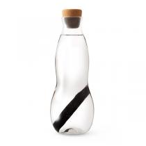 Black & Blum - Carafe d'eau Eau Carafe en verre avec charbon 1,1L