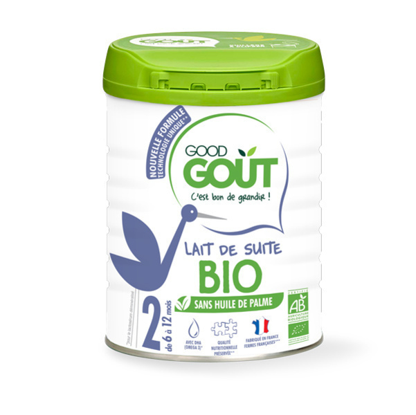 Lait 2eme Age 6 A 12 Mois 800g Good Gout