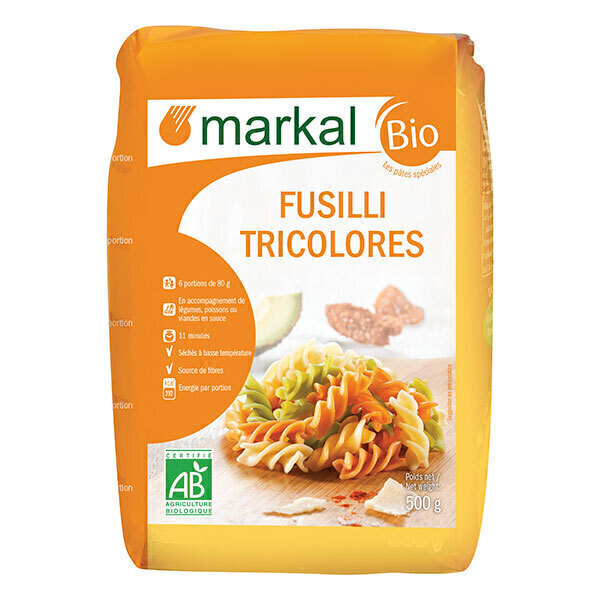 Markal - Fusilli 3 couleurs 500g