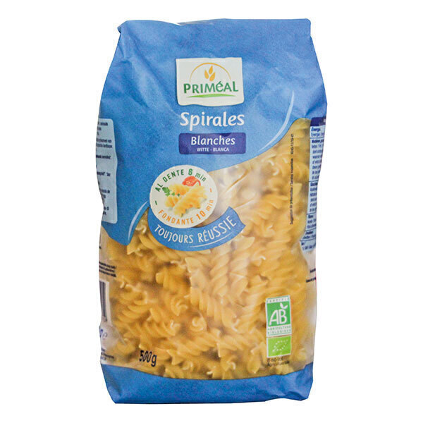 Priméal - Spirales blanches familial 500g