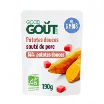 Good Gout - Patates douces et sauté de porc 190g - Dès 6 mois