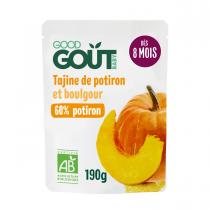 Good Gout - Plat Préparé Tajine de Potiron et Boulgour 8 mois 190g