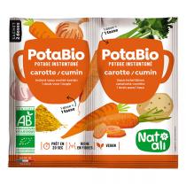 Natali - Potage carottes cumin bio 2x8,5g