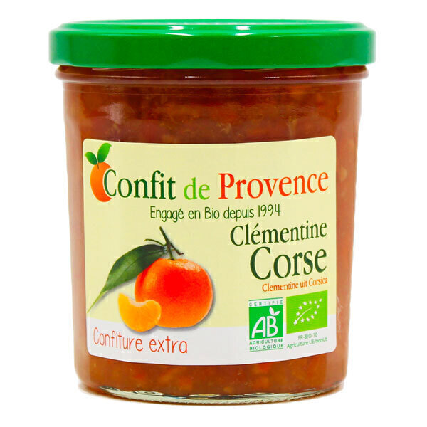 Confit de Provence - Confiture extra de Clémentine Corse 370g