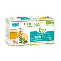 Herbesan - Infusion respiration bio 20 sachets